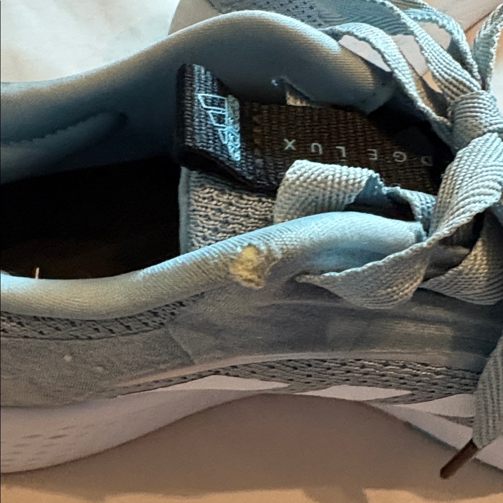 ADIDAS Edge Lux 5 Running Shoe | Blue Grey /White/Silver Metallic | Size 9 - Picture 13 of 14
